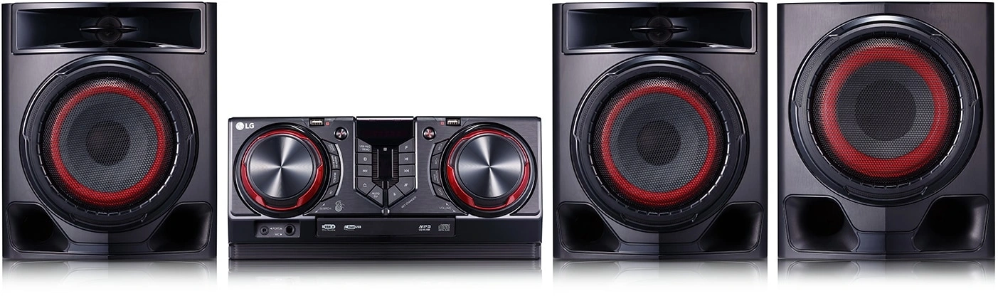 Минисистема LG XBoom CJ45 черный 720Вт FM USB BT — миниатюра 4
