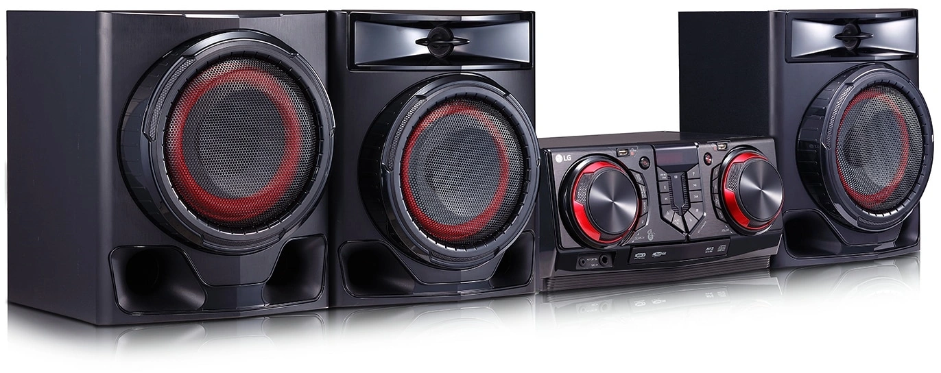 Минисистема LG XBoom CJ45 черный 720Вт FM USB BT — миниатюра 6