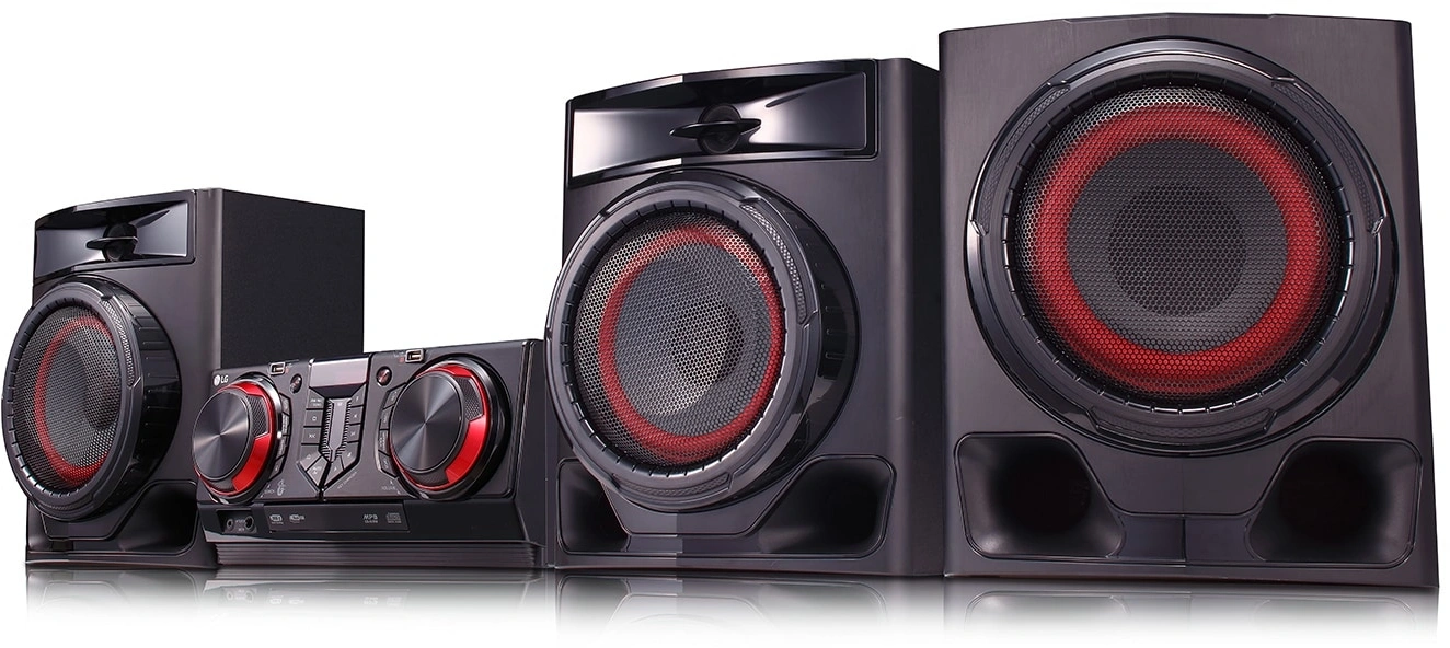 Минисистема LG XBoom CJ45 черный 720Вт FM USB BT — миниатюра 7