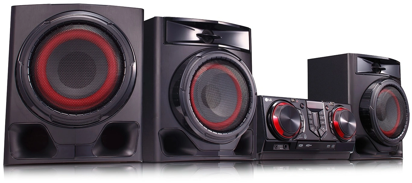 Минисистема LG XBoom CJ45 черный 720Вт FM USB BT — миниатюра 8