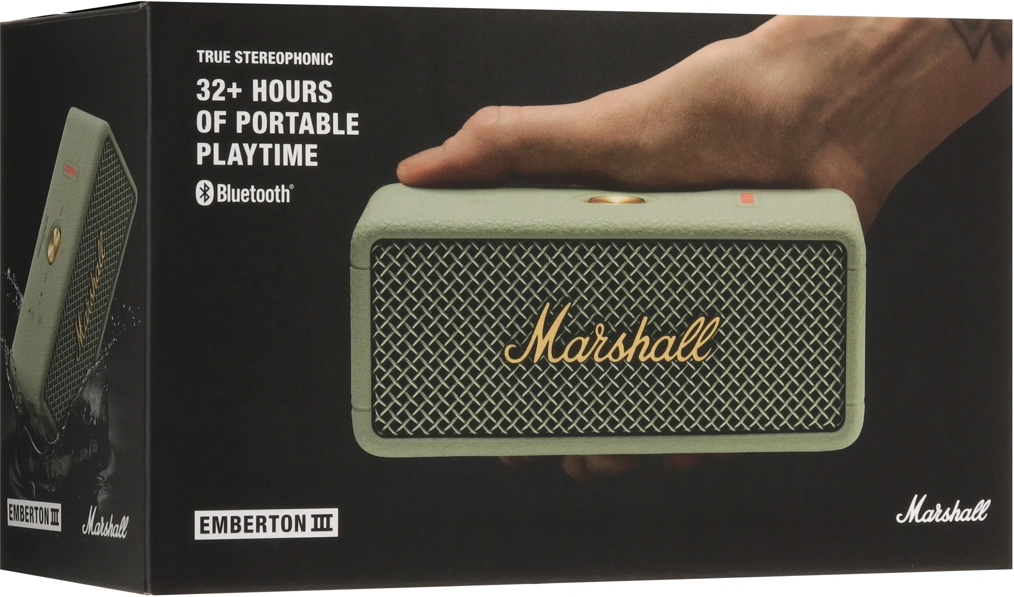 Колонка порт. Marshall Emberton III зеленый 20W 2.0 BT 100м — миниатюра 7