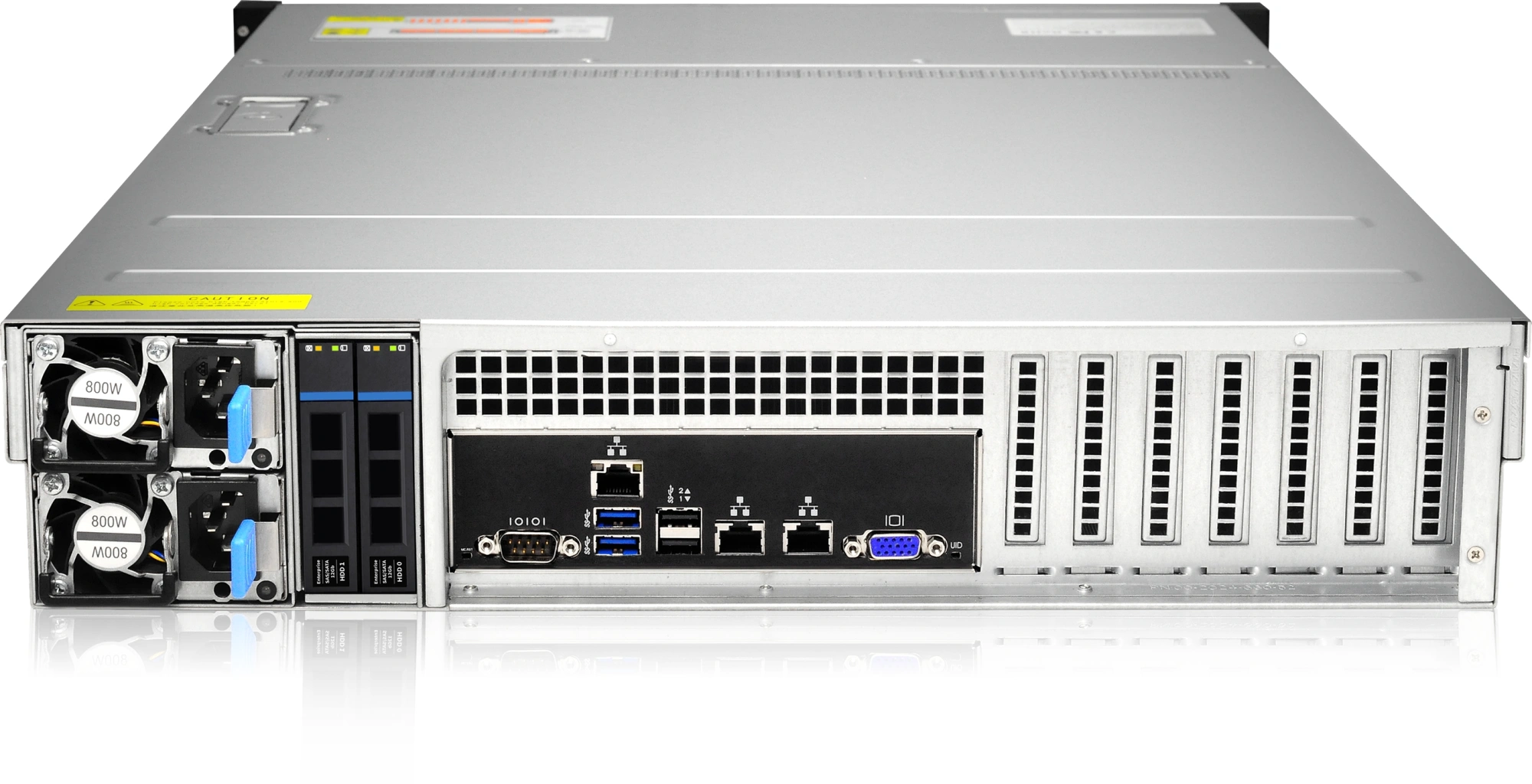 Сервер IRU Rock S2112P6 1x6731P 2x32Gb 2x480Gb SSD SATA 2x6Tb SATA 9460-8i AST2600 2x10Gb 2x1300W w/o OS (2190643) — миниатюра 2
