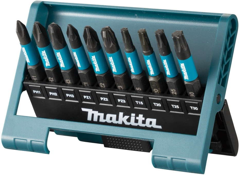 Набор бит Makita Impact Black (E-12011) по каф/керамогр/стек (10пред.) для шуруповертов — миниатюра 2