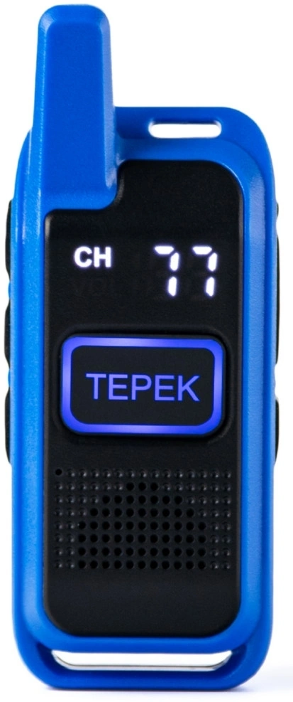 Рация Терек Спорт 199кан. до 3км аккум. сигн.Аналоговый синий (СПОРТ СИНИЙ) — миниатюра 5
