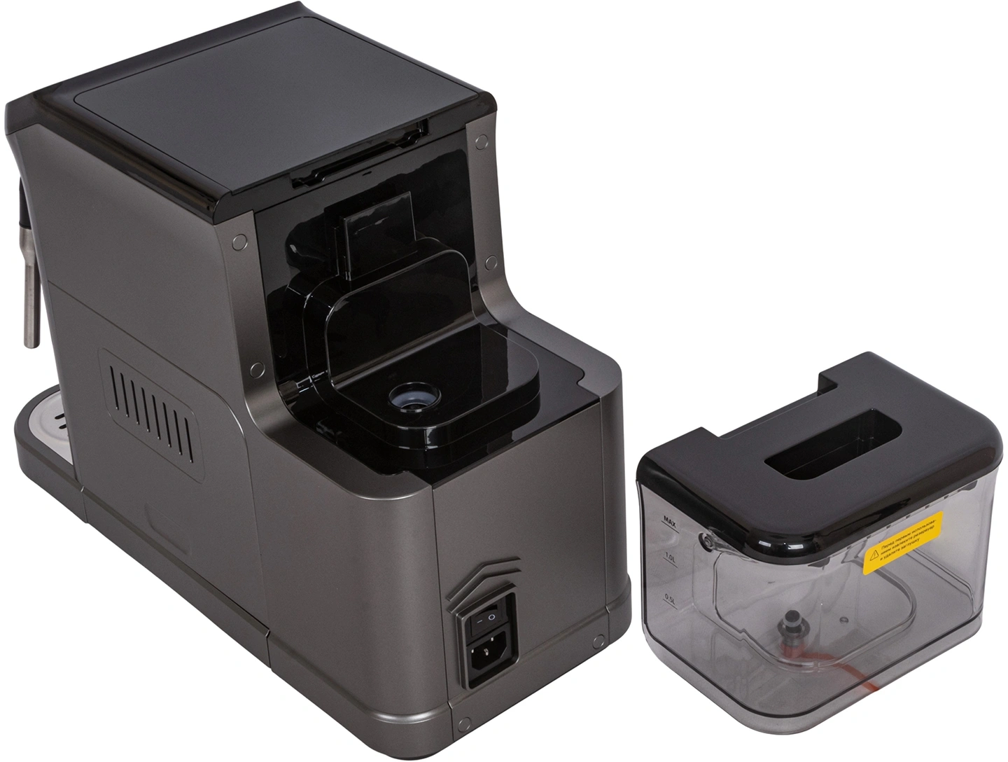 Кофемашина Supra CMS-3700 1350Вт серебристый — миниатюра 7