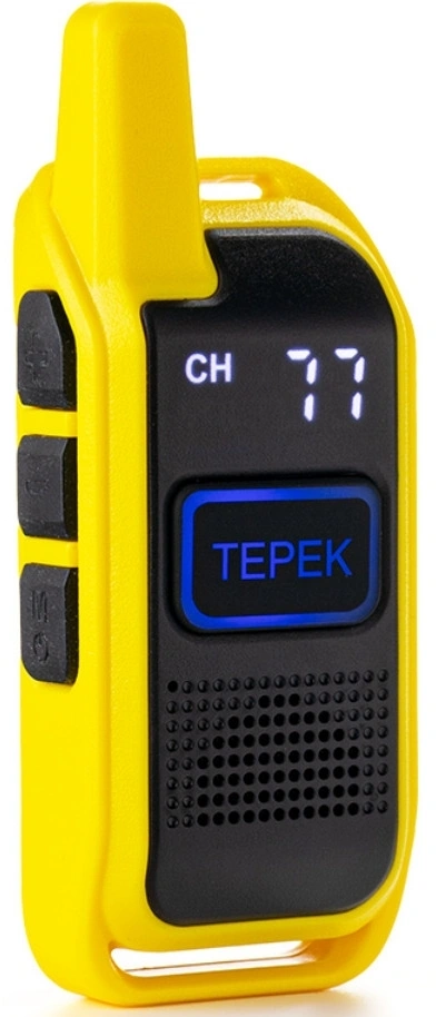 Рация Терек Спорт 199кан. до 3км аккум. сигн.Аналоговый желтый (СПОРТ ЖЕЛТЫЙ) — миниатюра 3