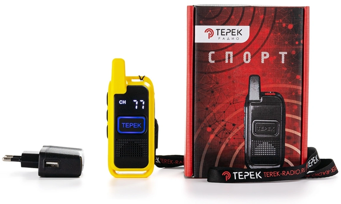 Рация Терек Спорт 199кан. до 3км аккум. сигн.Аналоговый желтый (СПОРТ ЖЕЛТЫЙ) — миниатюра 6