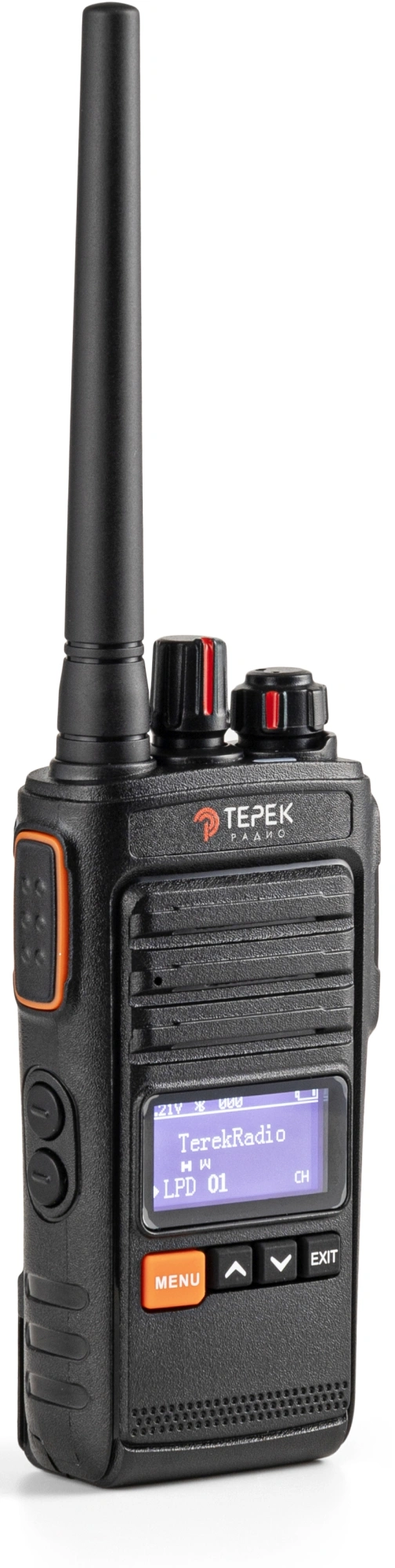 Рация Терек РК-212 502кан. до 13км аккум. сигн.Аналоговый черный (РК-212 MILITARY U) — миниатюра 2
