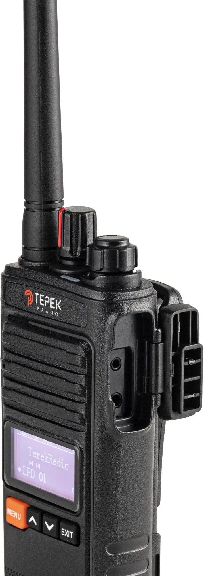 Рация Терек РК-212 502кан. до 13км аккум. сигн.Аналоговый черный (РК-212 MILITARY U) — миниатюра 4