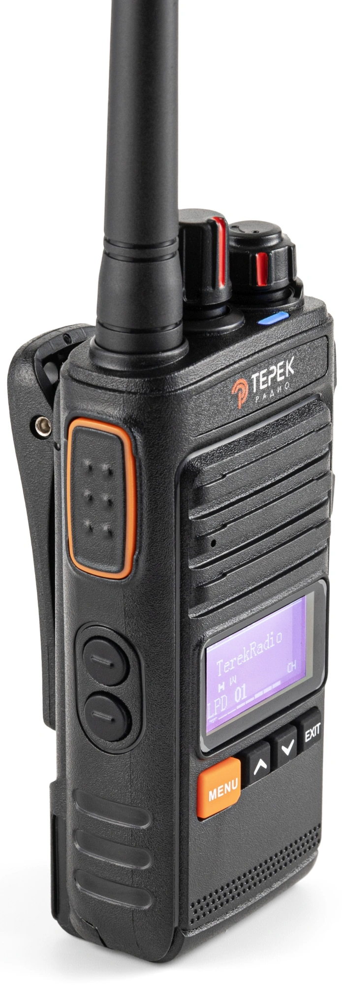 Рация Терек РК-212 502кан. до 13км аккум. сигн.Аналоговый черный (РК-212 MILITARY U) — миниатюра 6