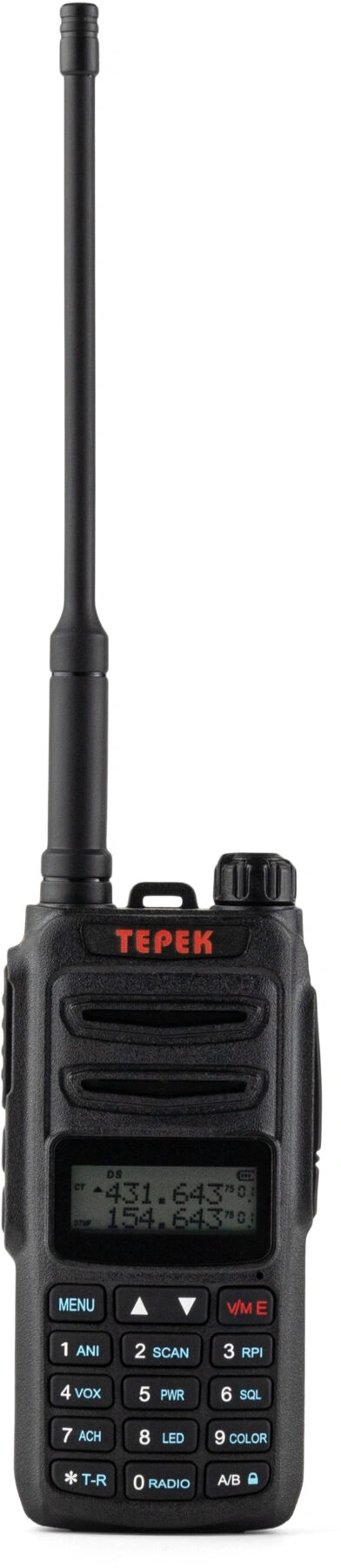 Рация Терек РК-222 502кан. до 13км аккум. сигн.Аналоговый черный — фото 1