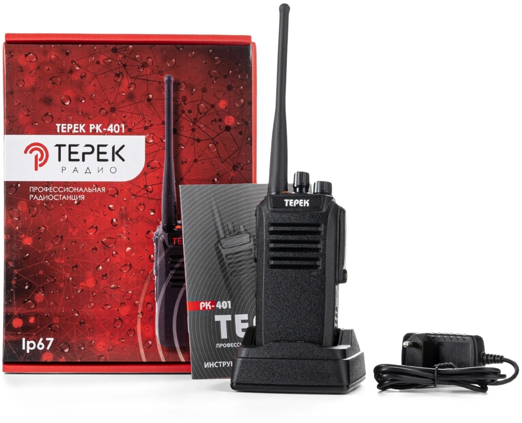 Рация Терек РК-401 U 16кан. до 15км аккум. сигн.Аналоговый черный — миниатюра 6