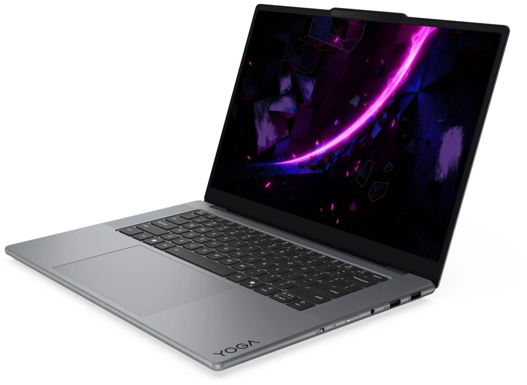 Ноутбук Lenovo Yoga Pro 7 15IPH11 Core Ultra 7 356H 32Gb SSD1Tb NVIDIA GeForce RTX5050 8Gb 15.3" OLED Touch 2.5K (2560x1600) Windows 11 Home grey WiFi BT Cam (83SN003ARK) — миниатюра 5