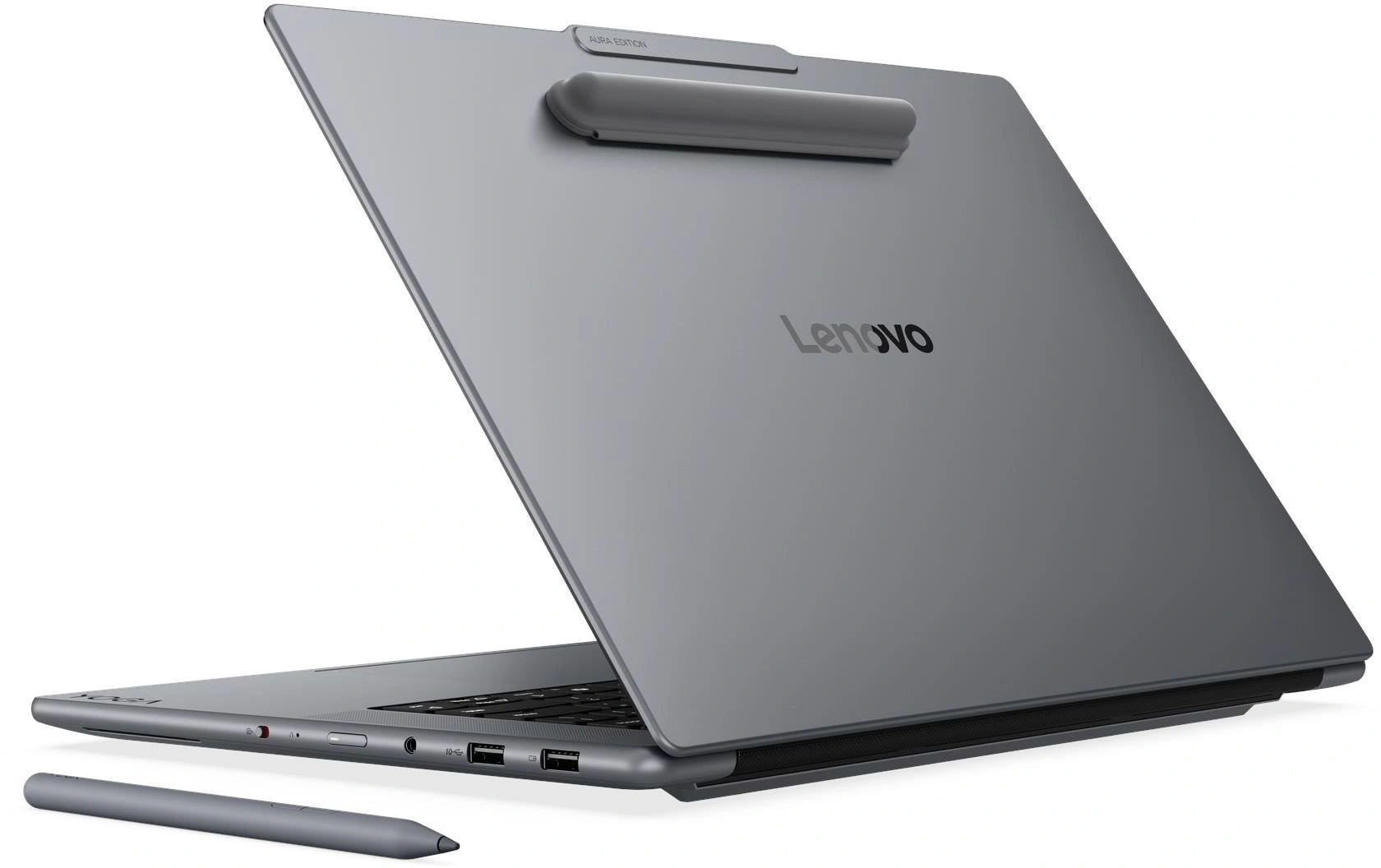 Ноутбук Lenovo Yoga Pro 7 15IPH11 Core Ultra 7 356H 32Gb SSD1Tb NVIDIA GeForce RTX5050 8Gb 15.3" OLED Touch 2.5K (2560x1600) Windows 11 Home grey WiFi BT Cam (83SN003ARK) — миниатюра 13