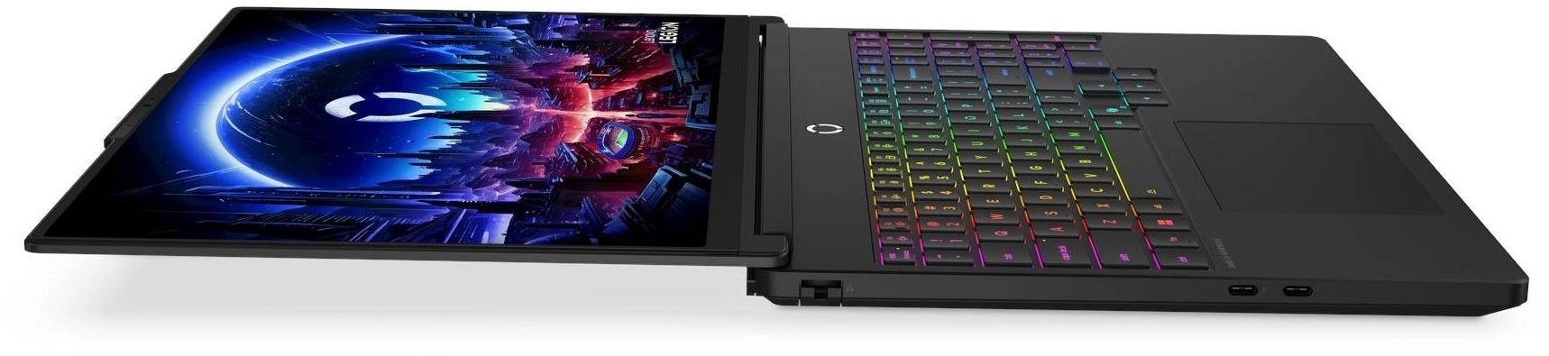 Ноутбук Lenovo Legion 5 15IAX11 Core Ultra 9 290HX Plus 32Gb SSD1Tb NVIDIA GeForce RTX 5070 12Gb 15.3" OLED WQXGA (2560x1600) Windows 11 Home black WiFi BT Cam (83VK004WRK) — миниатюра 6
