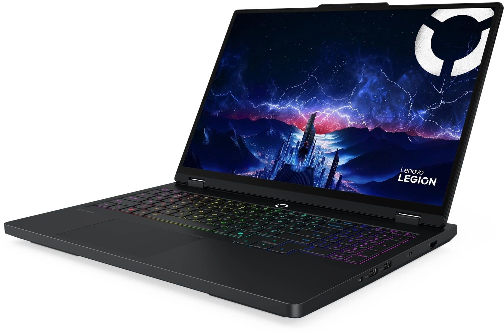 Ноутбук Lenovo Legion Pro 5 16IAX10H Core Ultra 9 275HX 32Gb SSD1Tb NVIDIA GeForce RTX5070Ti 12Gb 16" OLED WQXGA (2560x1600) Windows 11 Home black WiFi BT Cam (83LU004BRK) — миниатюра 2