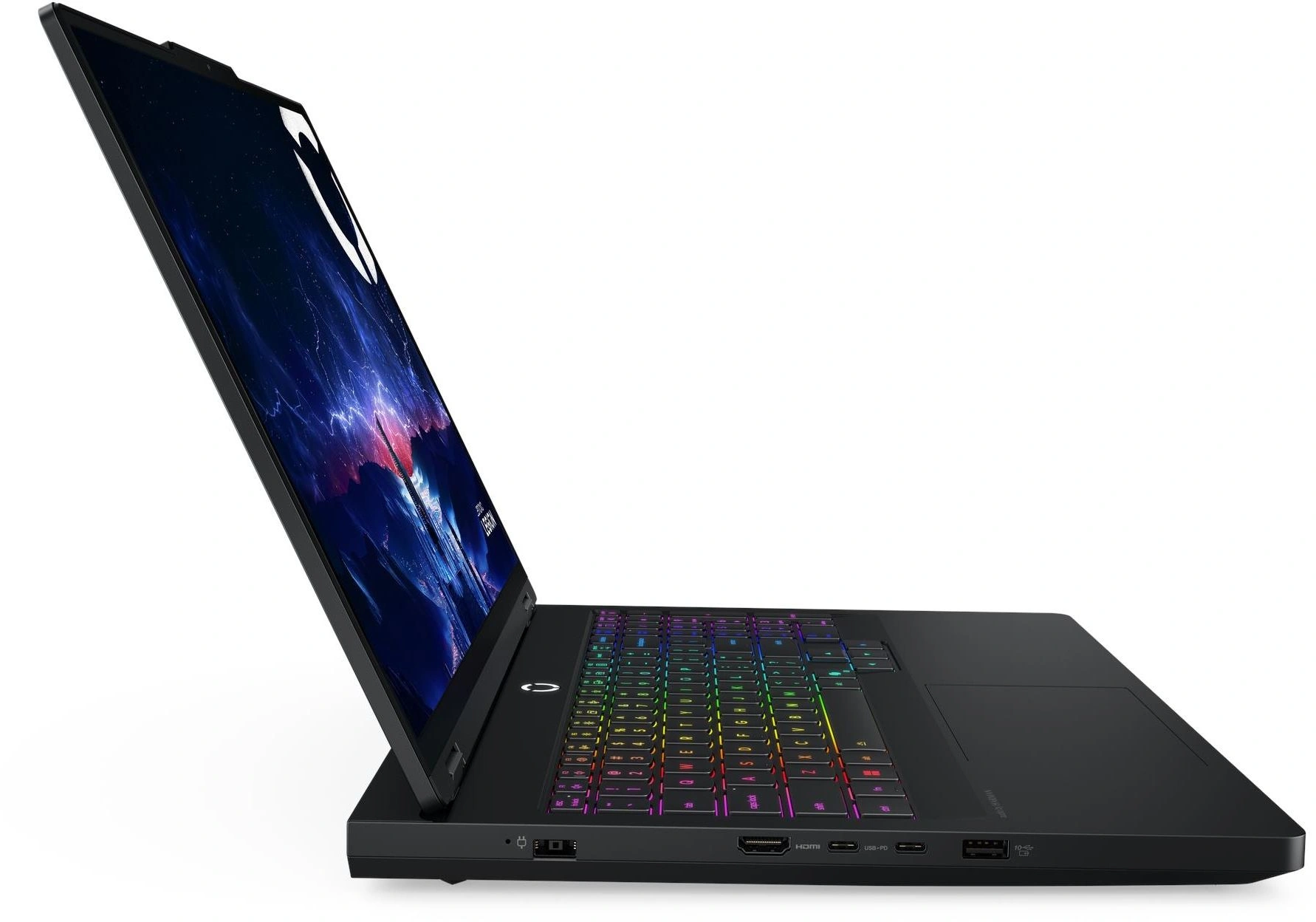 Ноутбук Lenovo Legion Pro 5 16IAX10H Core Ultra 9 275HX 32Gb SSD1Tb NVIDIA GeForce RTX5070Ti 12Gb 16" OLED WQXGA (2560x1600) Windows 11 Home black WiFi BT Cam (83LU004BRK) — миниатюра 7