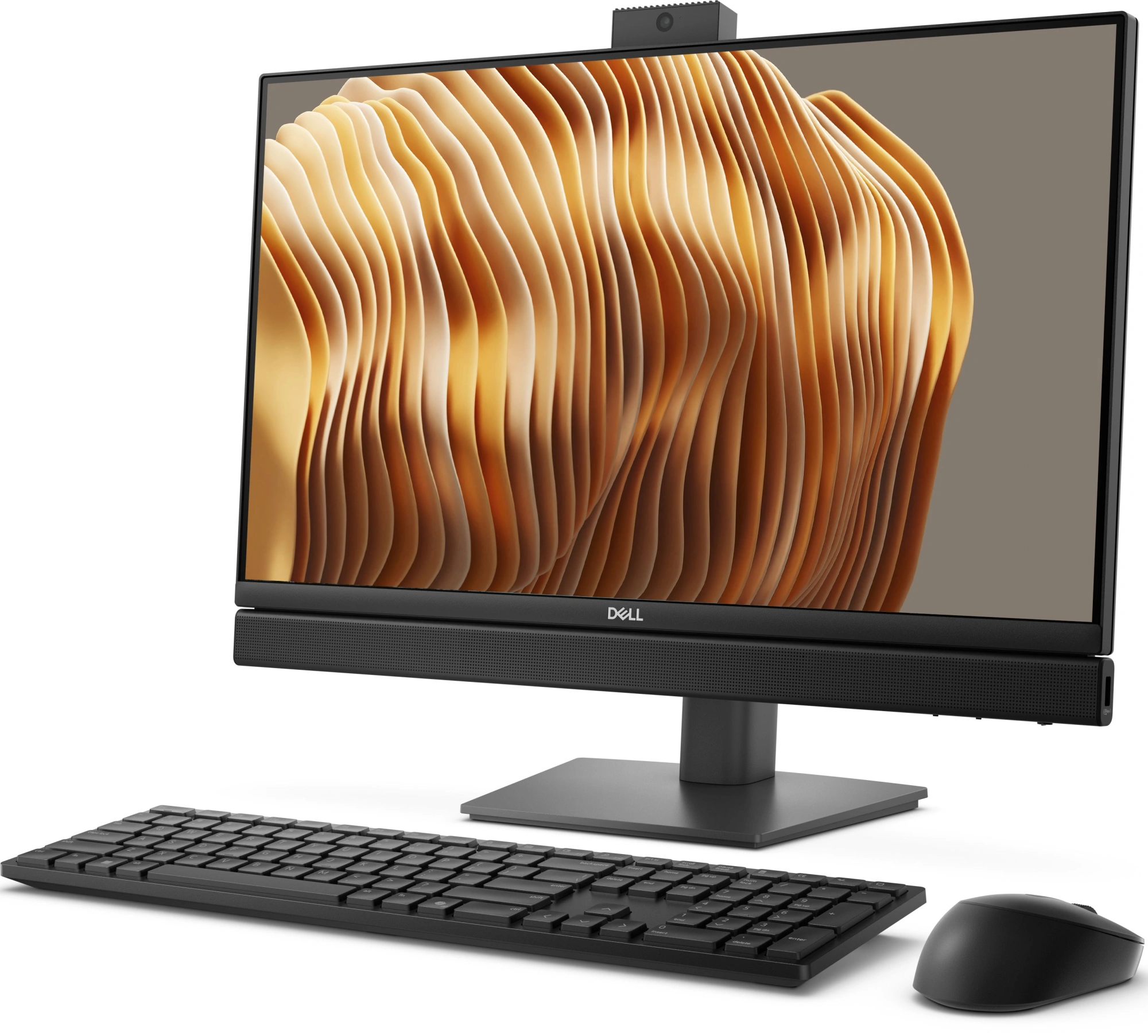 Моноблок Dell Pro 24 QC24251 23.8" Full HD Core Ultra 5 235T (2.2) 32Gb SSD1Tb Graphics CR Windows 11 Pro GbitEth WiFi BT 130W клавиатура мышь Cam темно-серый 1920x1080 — миниатюра 4