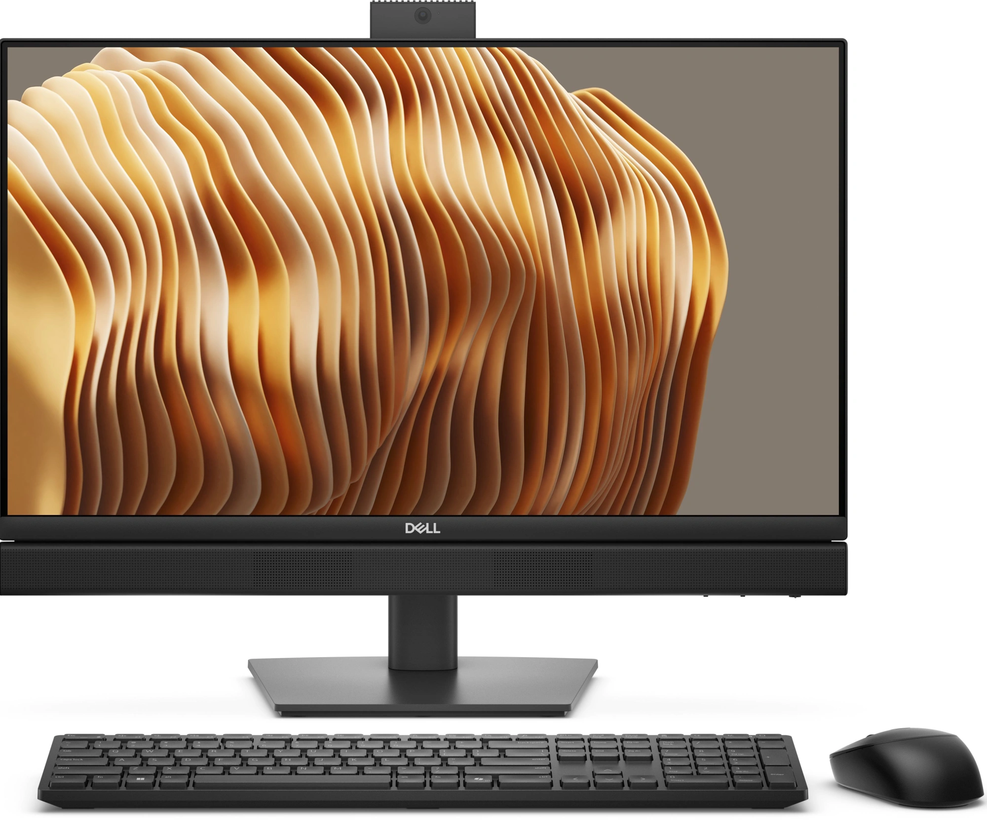 Моноблок Dell Pro 24 QC24250 23.8" Full HD Core Ultra 7 265 (2.4) 16Gb SSD1Tb Graphics CR Windows 11 Pro GbitEth WiFi BT 160W клавиатура мышь Cam темно-серый 1920x1080 — фото 1
