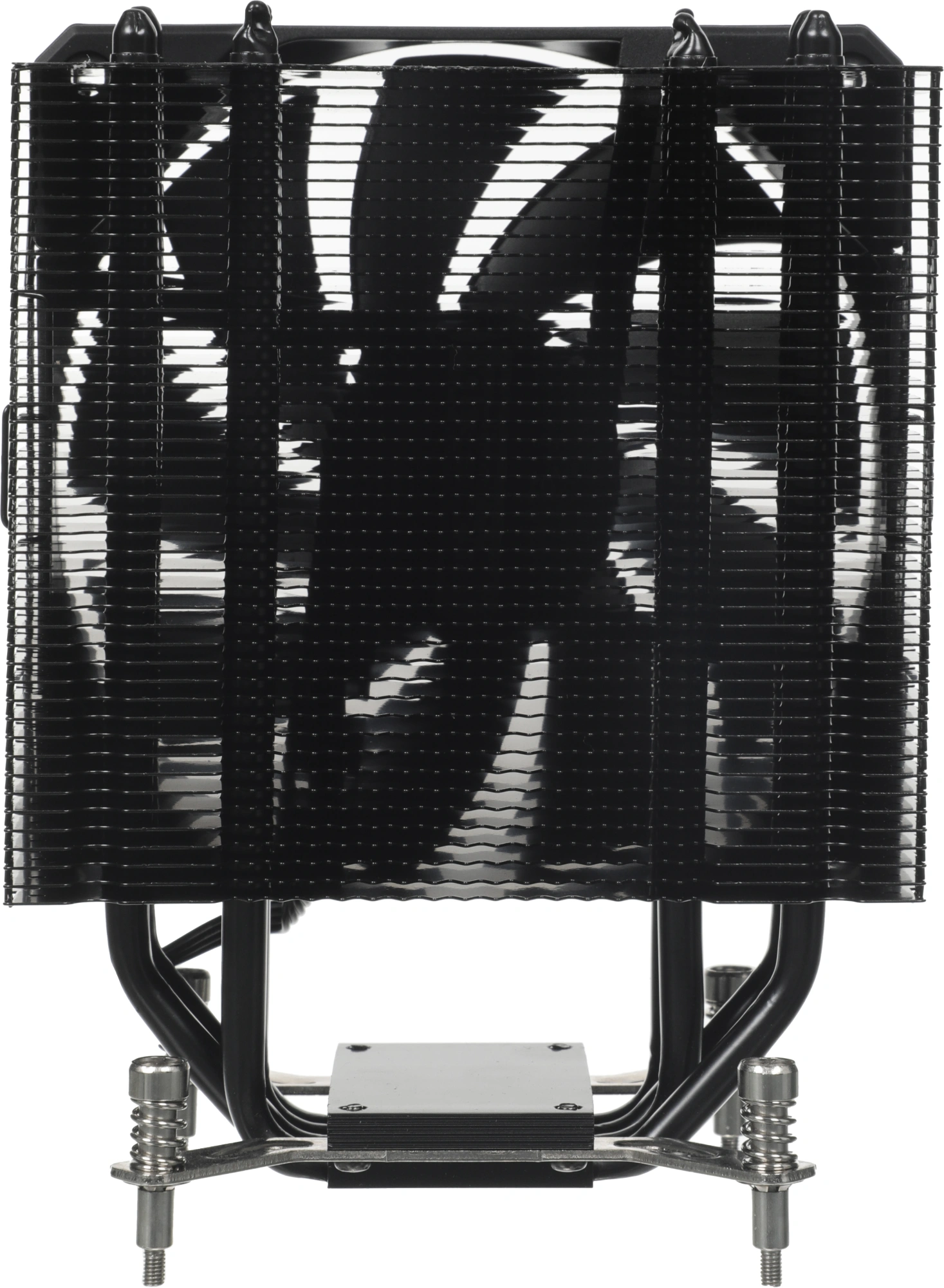 Устройство охлаждения(кулер) ID-Cooling SE-224K-I Soc-1200/1700/1851 серебристый/черный 4-pin 15.2-32.5dB Al+Cu 220W 810gr Bulk (SE-224K-I BULK) — миниатюра 9