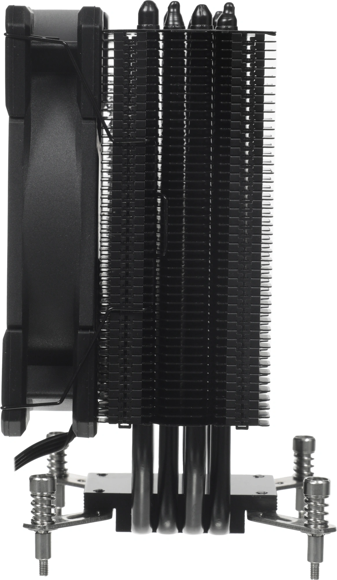 Устройство охлаждения(кулер) ID-Cooling SE-224K-I Soc-1200/1700/1851 серебристый/черный 4-pin 15.2-32.5dB Al+Cu 220W 810gr Bulk (SE-224K-I BULK) — миниатюра 8