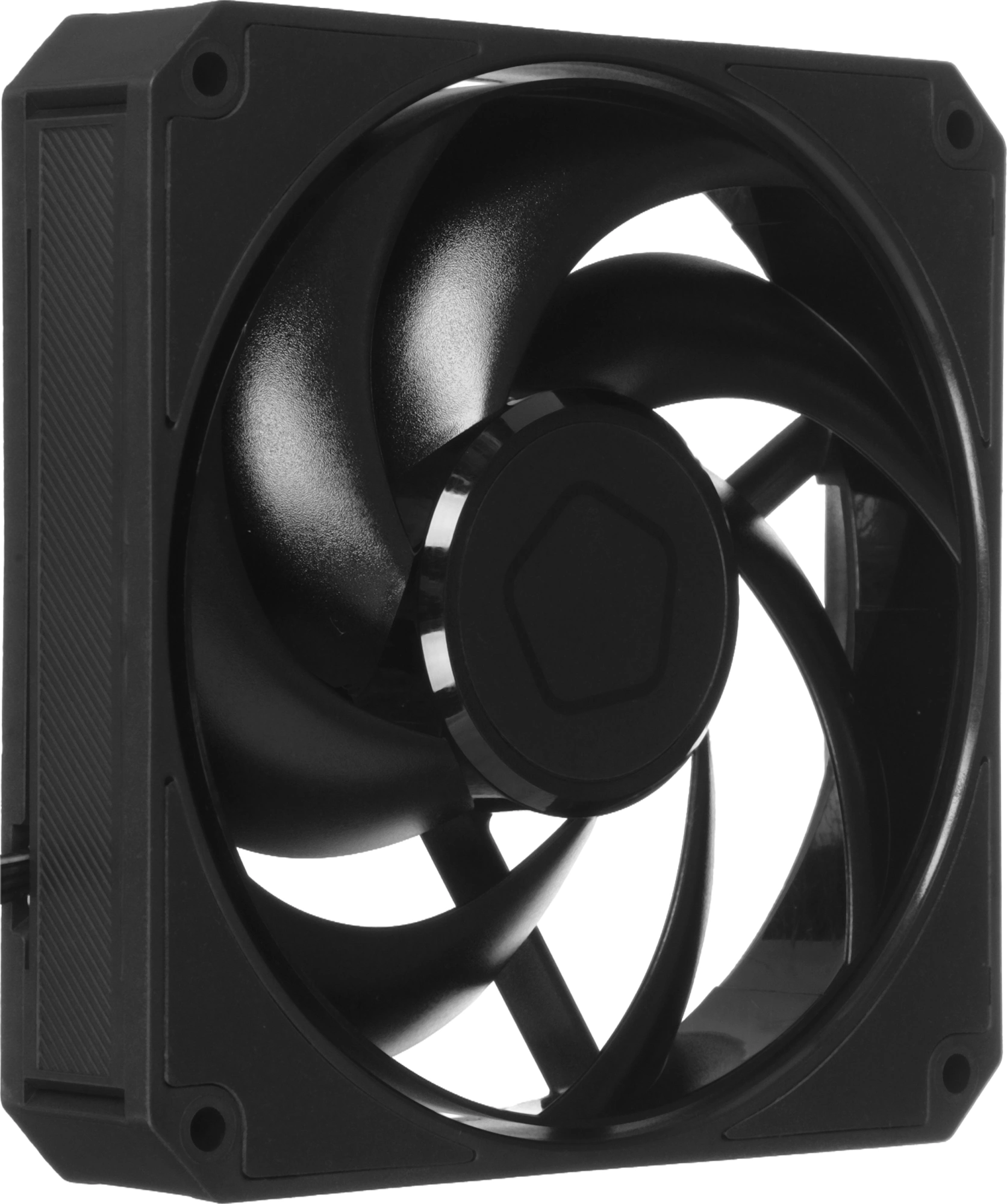 Вентилятор для корпуса ID-Cooling AM-120-K 120х120x25 черный 4-pin 31дБ Ret — миниатюра 3
