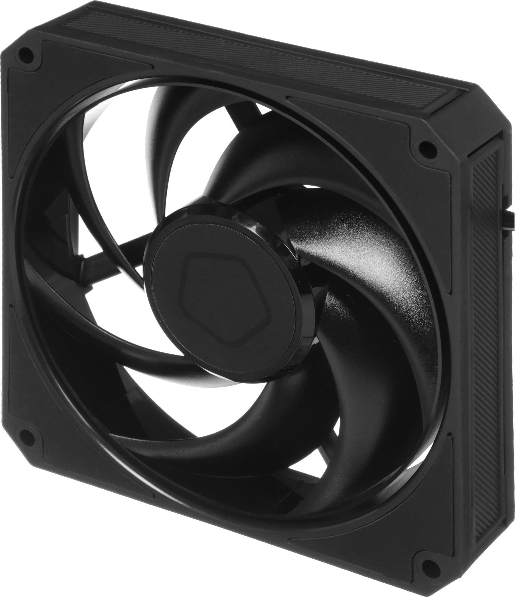Вентилятор для корпуса ID-Cooling AM-120-K 120х120x25 черный 4-pin 31дБ Ret — миниатюра 4