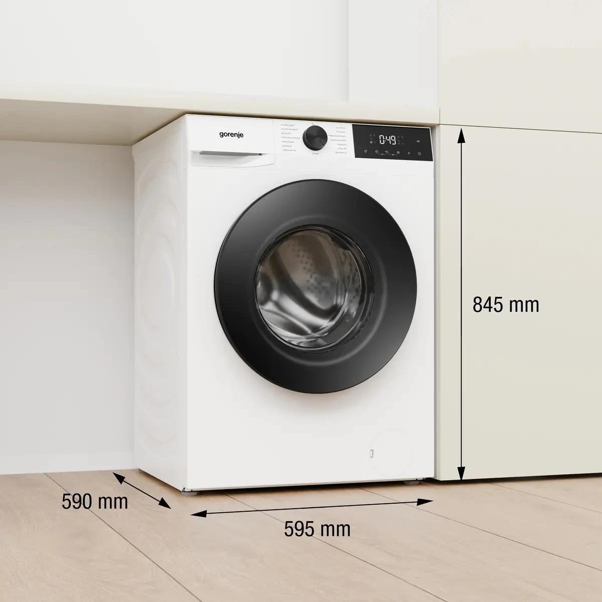 Стиральная машина Gorenje WG2P114A12/C класс: A загр.фронтальная макс.:11кг белый инвертор — миниатюра 9