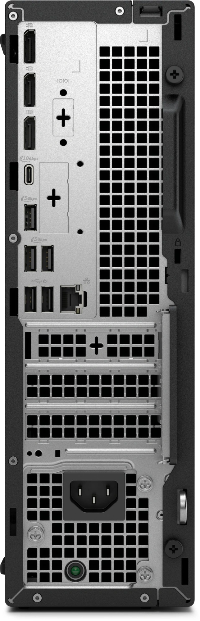 ПК Dell Pro Slim Plus QBS1250 slim Core Ultra 7 265 (2.4) 16Gb SSD1Tb Graphics Windows 11 Pro GbitEth WiFi BT 260W мышь клавиатура черный (DPSP-7641) — миниатюра 4