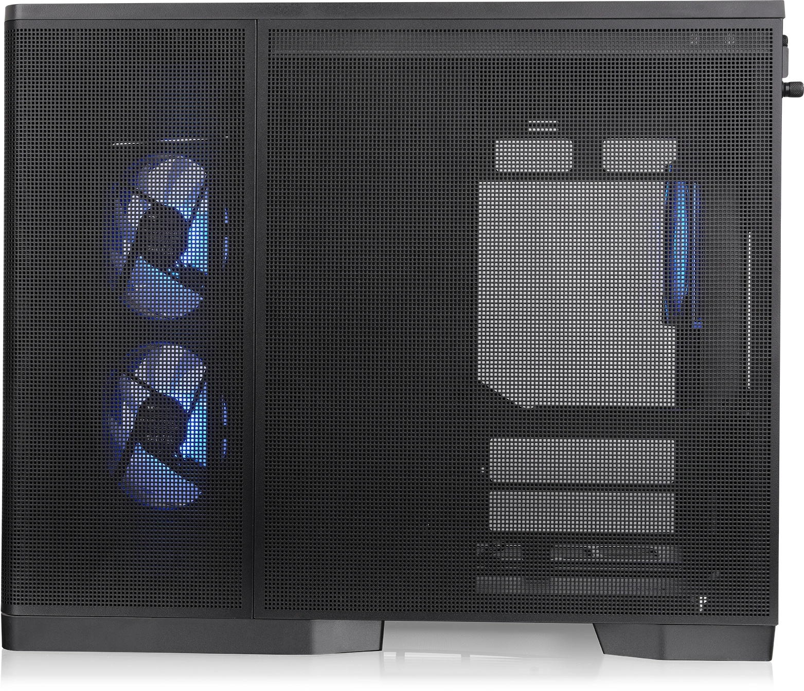 Корпус Thermaltake Arcus 280 TG curved черный без БП mATX 6x120mm 2x140mm 2xUSB3.0 audio bott PSU — миниатюра 9