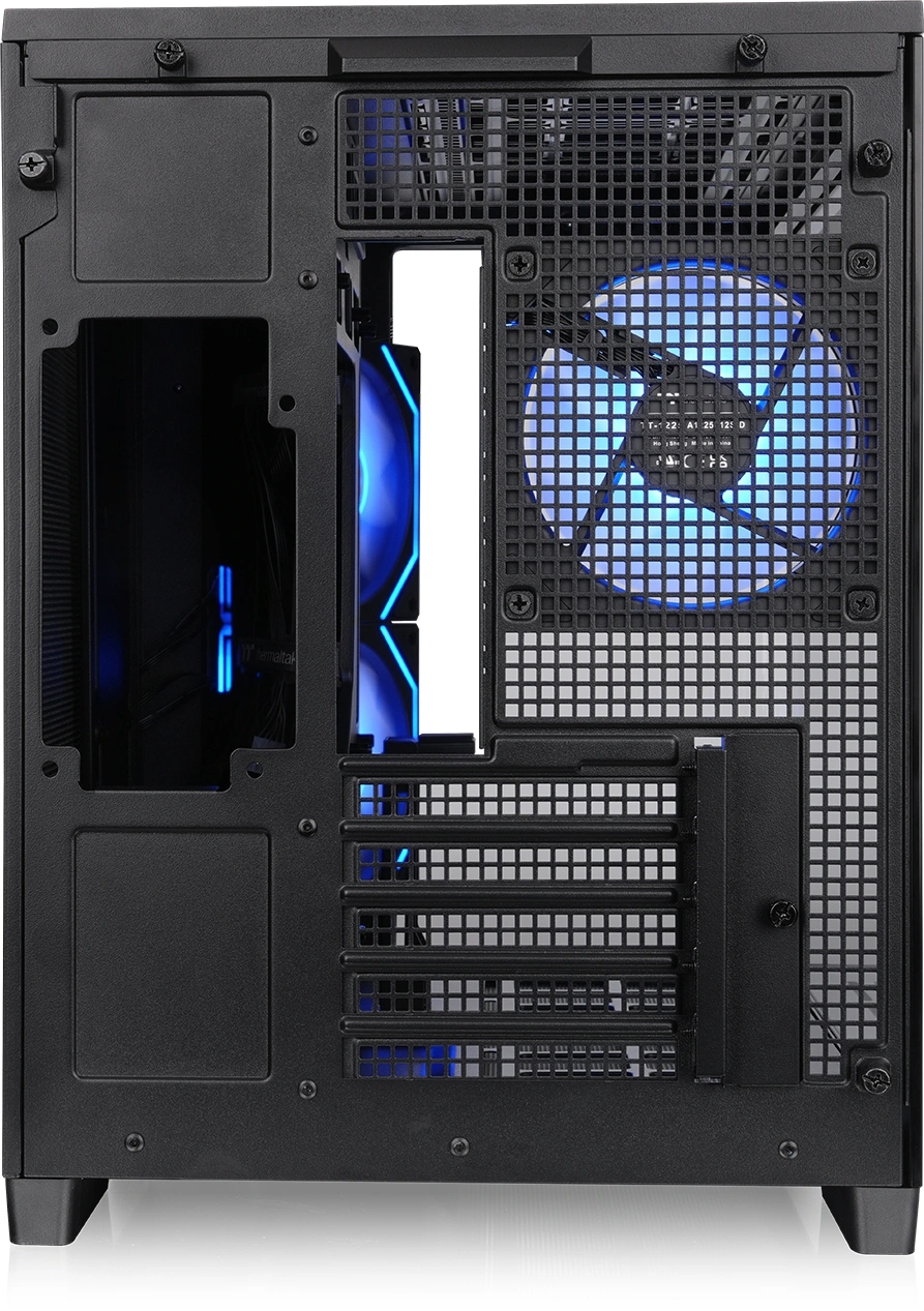 Корпус Thermaltake Arcus 280 TG curved черный без БП mATX 6x120mm 2x140mm 2xUSB3.0 audio bott PSU — миниатюра 11