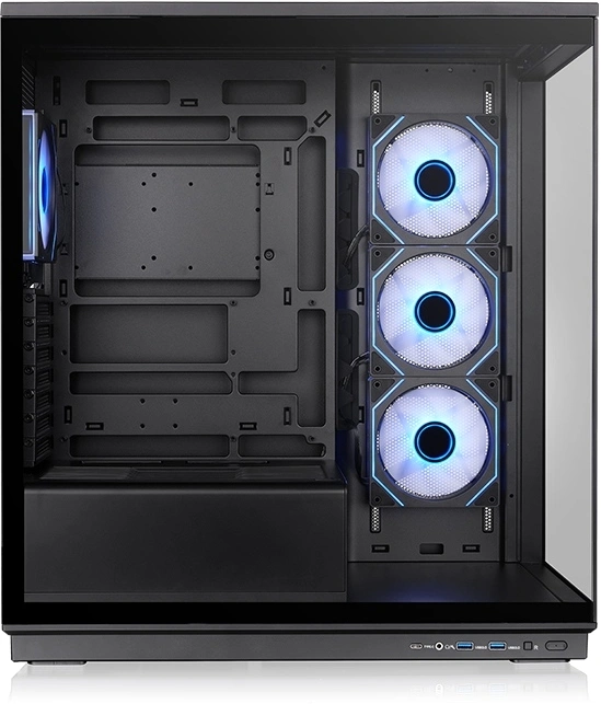 Корпус Thermaltake Stage 450 TG черный без БП ATX 3x120mm 4x140mm 1xUSB3.0 audio bott PSU — миниатюра 4