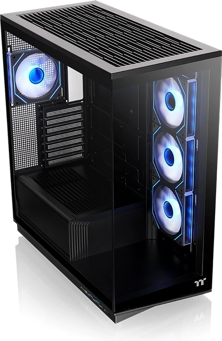 Корпус Thermaltake Stage 450 TG черный без БП ATX 3x120mm 4x140mm 1xUSB3.0 audio bott PSU — миниатюра 6