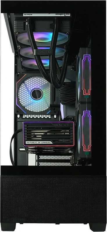 Корпус Zalman Chronix V2 черный без БП ATX 6x120mm 2x140mm 1xUSB2.0 1xUSB3.0 audio bott PSU — миниатюра 9