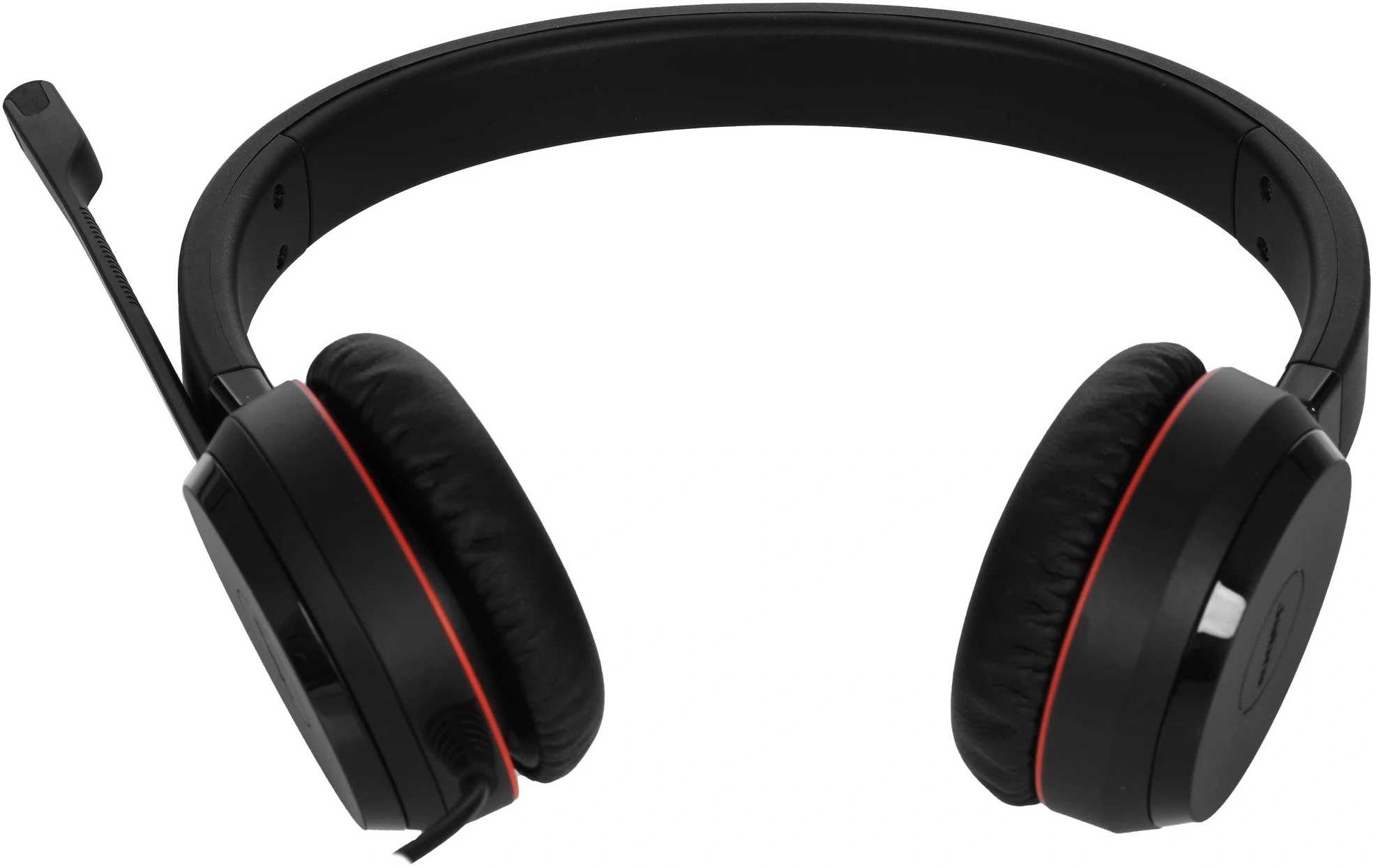 Наушники с микрофоном Jabra Evolve 20 SE черный 2м накладные USB оголовье (4999-823-369) — миниатюра 4