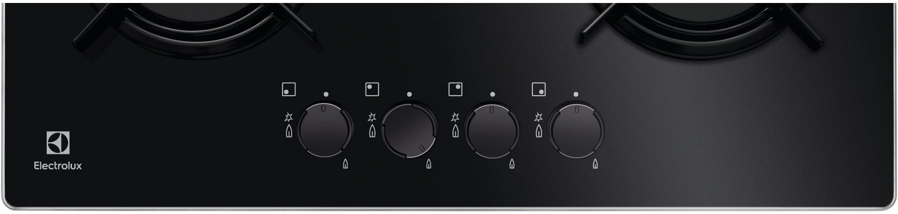 Газовая варочная поверхность Electrolux EGT6242NVK черный — миниатюра 6
