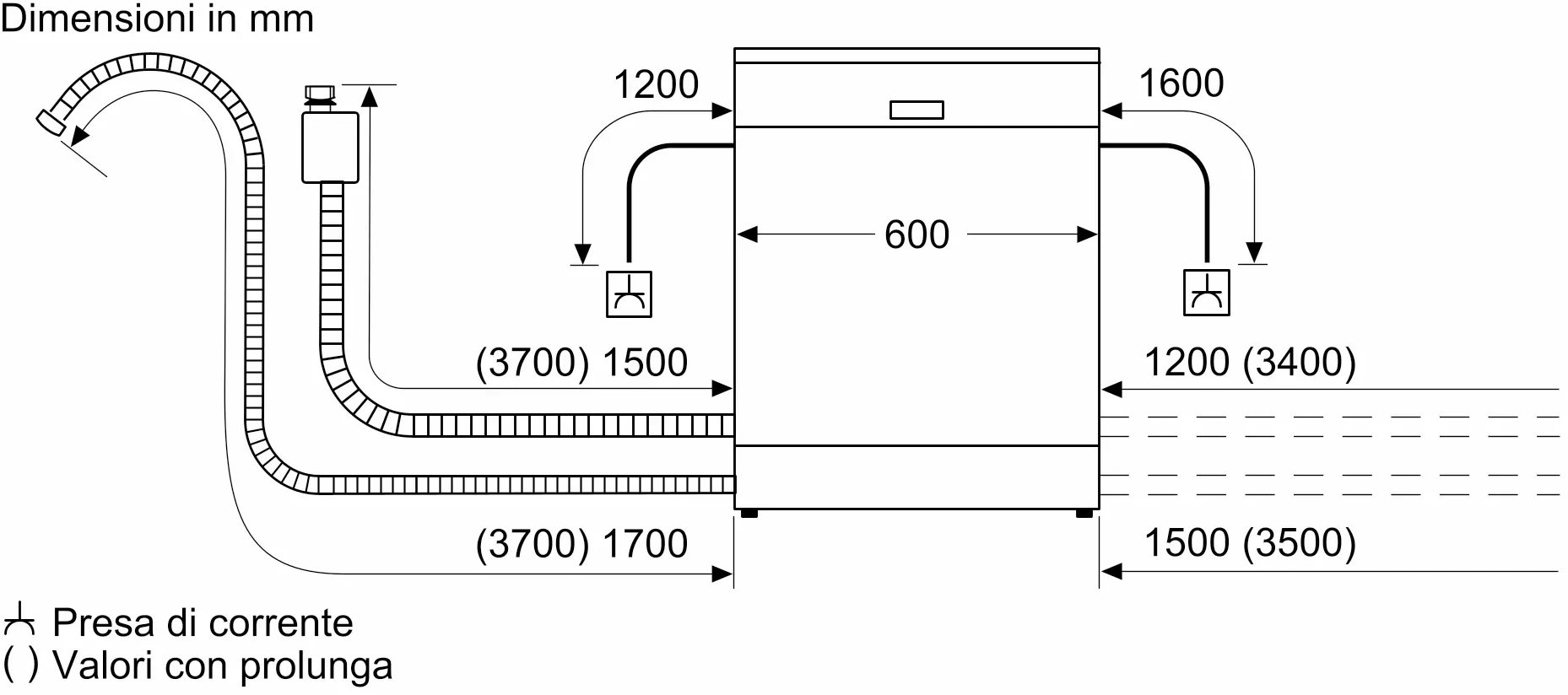 Посудомоечная машина встраив. Bosch Serie 2 SMV25AX06E 2400Вт полноразмерная нержавеющая сталь инвертор — миниатюра 10
