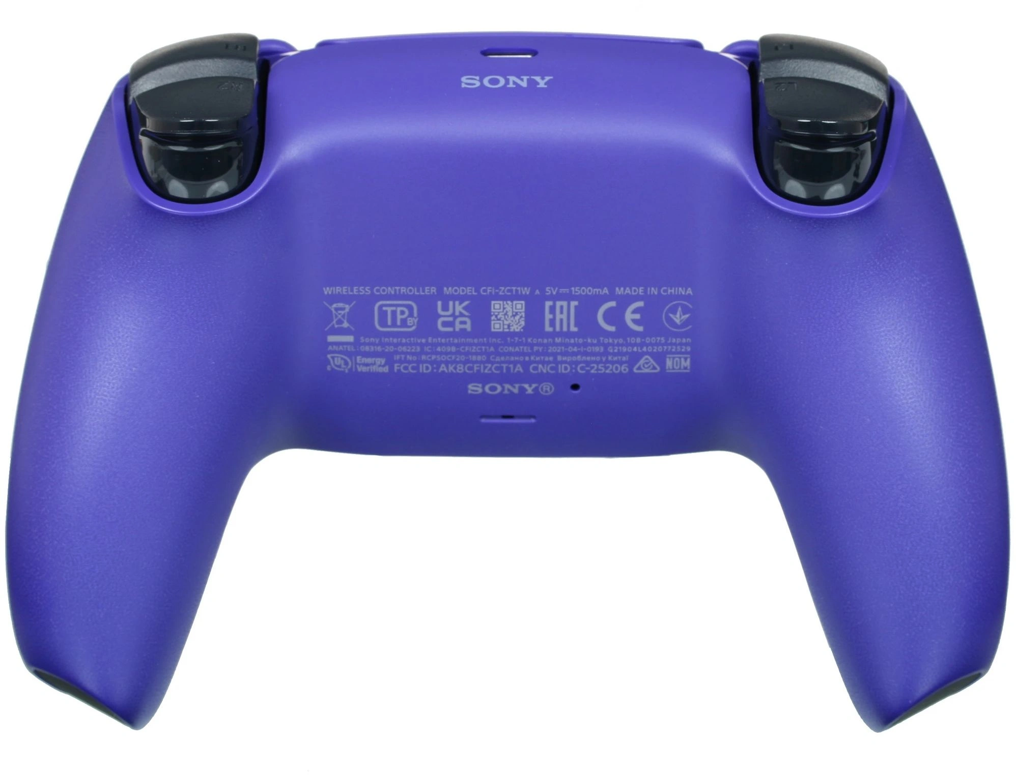 Геймпад Беспроводной PlayStation DualSense фиолетовый для: PlayStation 5 (CFI-ZCT2W) — миниатюра 4
