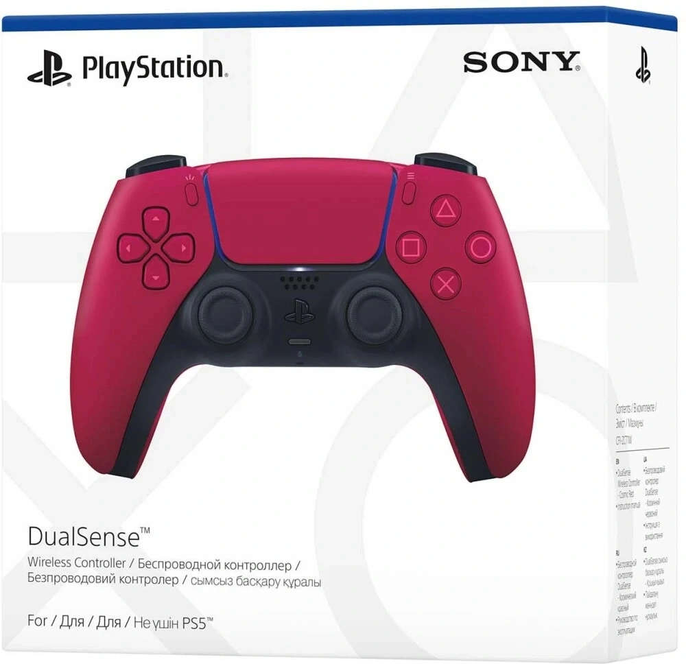 Геймпад Беспроводной PlayStation DualSense красный для: PlayStation 5 (CFI-ZCT2W) — миниатюра 5