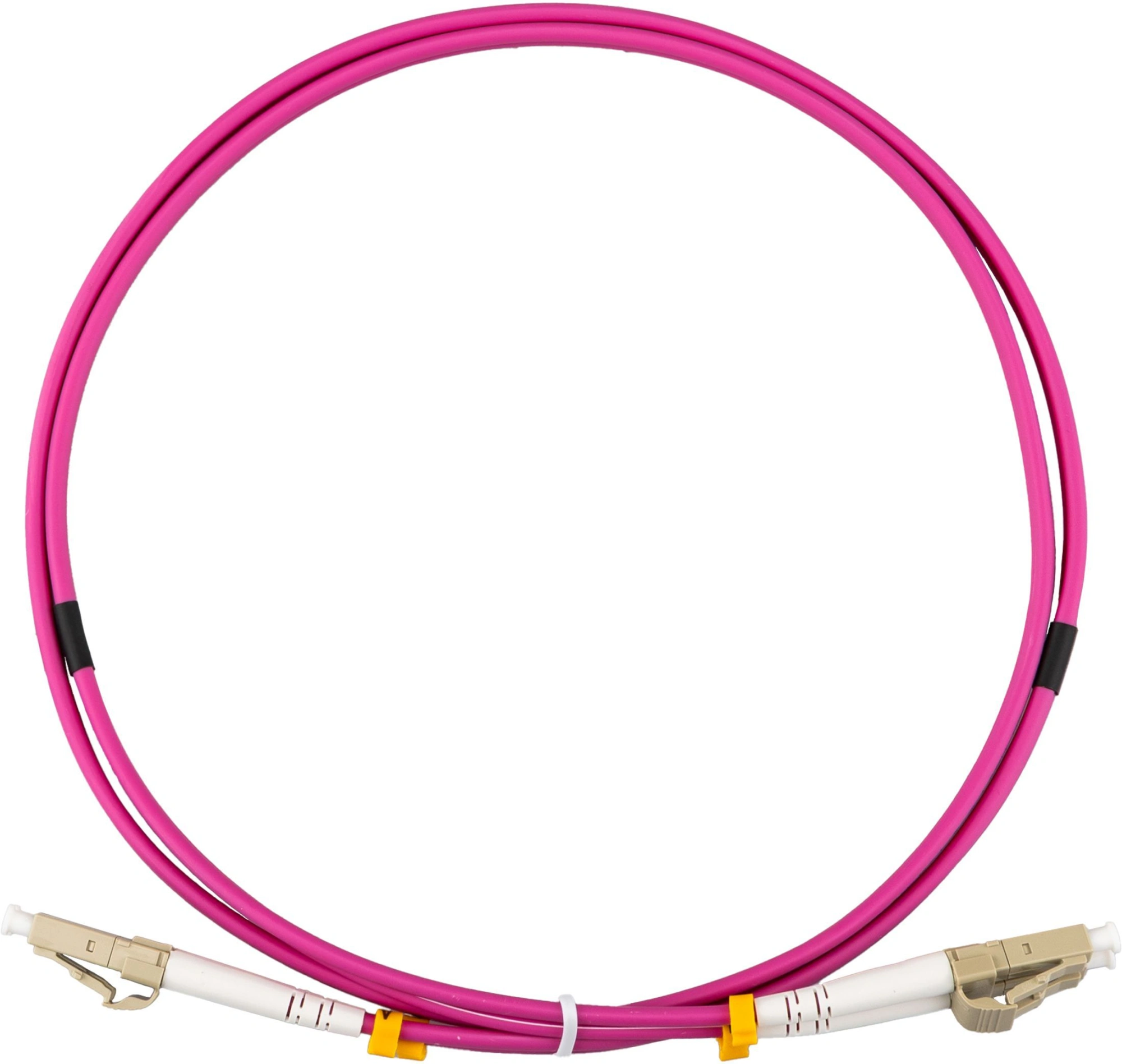 Патч-корд оптический Rexant 50-2611-1, OM4, LC/UPC-LC/UPC, duplex, 1м