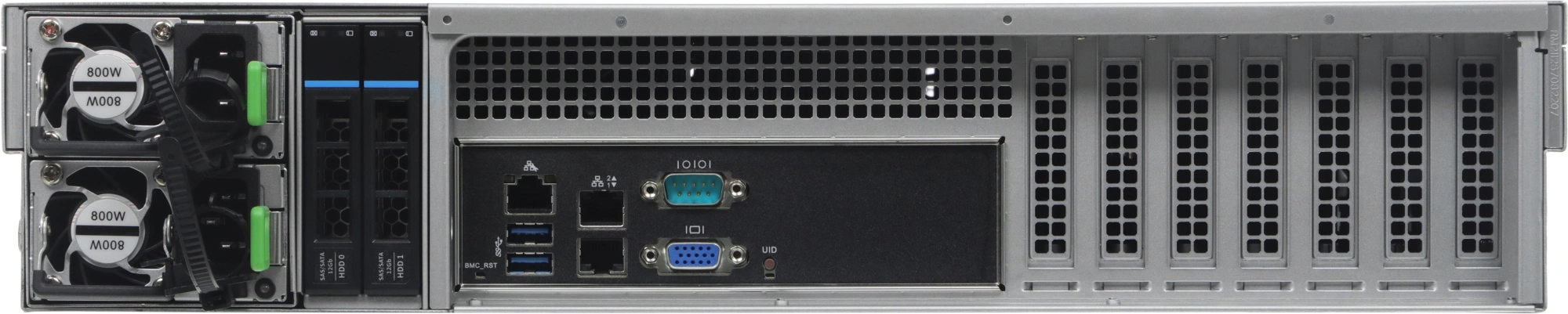 Сервер IRU Rock G2208IG3 2x6330 4x32Gb 2x480Gb SSD 2x4Tb SAS 9361-8I SGL AST2500 2xGigEth 2x1300W w/o OS (2193523) — миниатюра 9