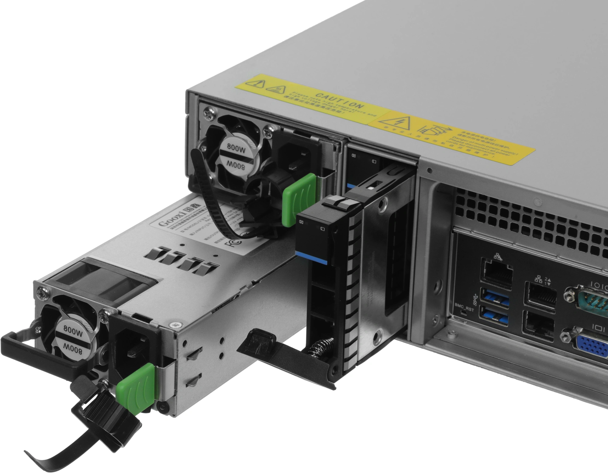 Сервер IRU Rock G2208IG3 2x6330 4x32Gb 2x480Gb SSD 2x4Tb SAS 9361-8I SGL AST2500 2xGigEth 2x1300W w/o OS (2193523) — миниатюра 16