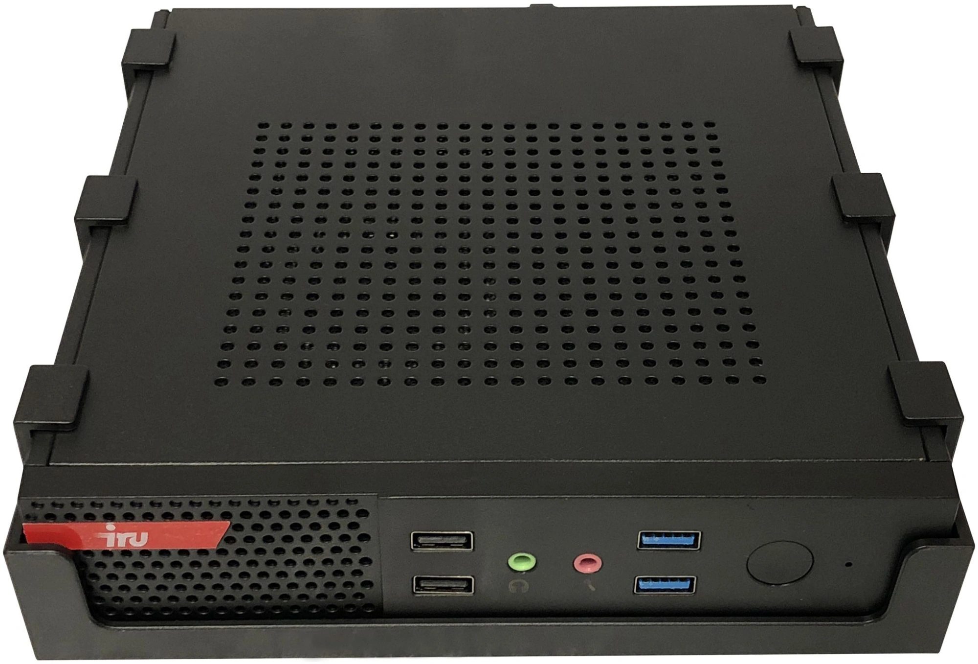 Неттоп IRU Tactio 310H4ATF slim Ryzen 3 PRO 5350GE (3.6) 8Gb SSD480Gb Vega 6 без ОС GbitEth WiFi BT 90W черный (RUS) (2193526) — миниатюра 2