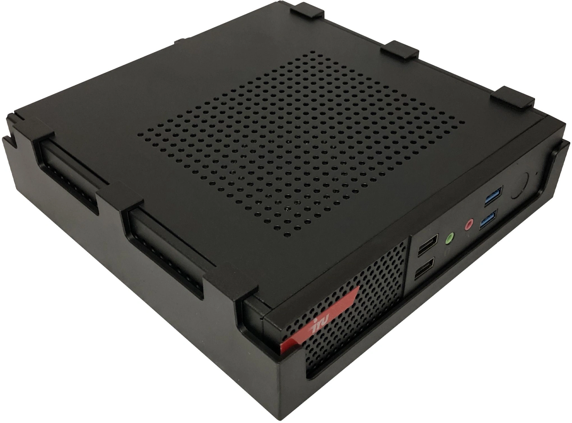 Неттоп IRU Tactio 310H4ATF slim Ryzen 3 PRO 5350GE (3.6) 8Gb SSD480Gb Vega 6 без ОС GbitEth WiFi BT 90W черный (RUS) (2193526) — миниатюра 3