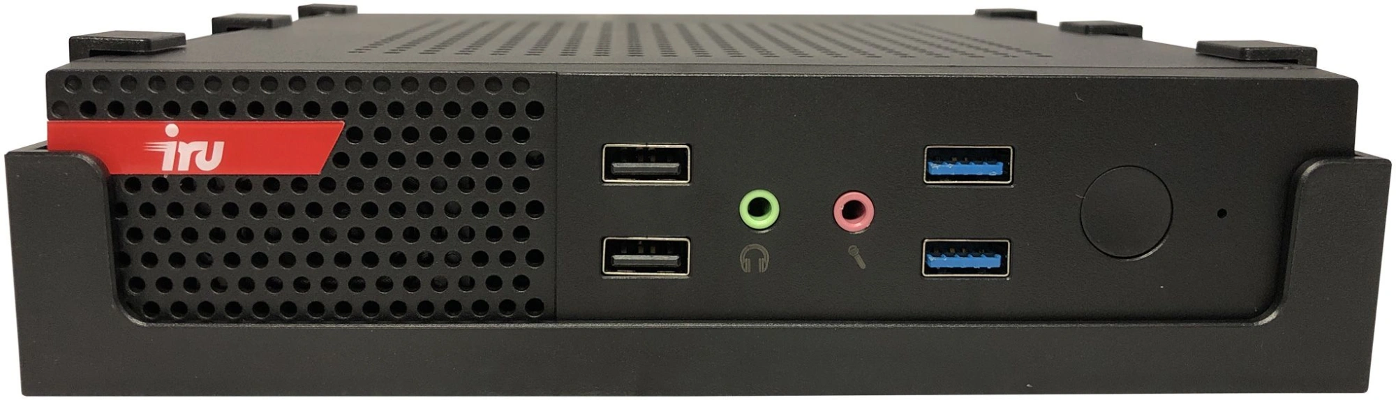 Неттоп IRU Tactio 310H4ATF slim Ryzen 3 PRO 5350GE (3.6) 8Gb SSD480Gb Vega 6 без ОС GbitEth WiFi BT 90W черный (RUS) (2193526) — миниатюра 4