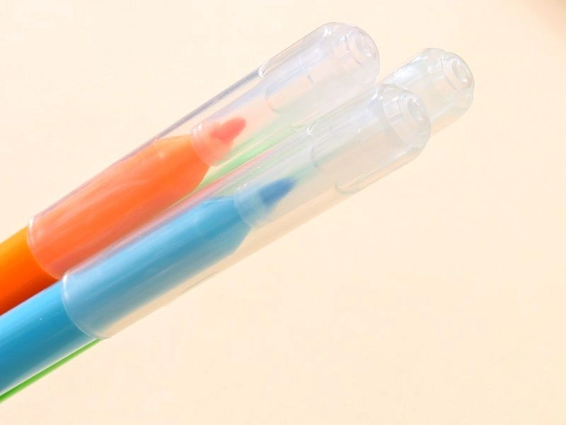 Фломастеры Deli EC177-10 Colorwow круг. пулевидный пиш. наконечник Невентилируемый 10цв. коробка с европодвесом (10шт.) — миниатюра 3