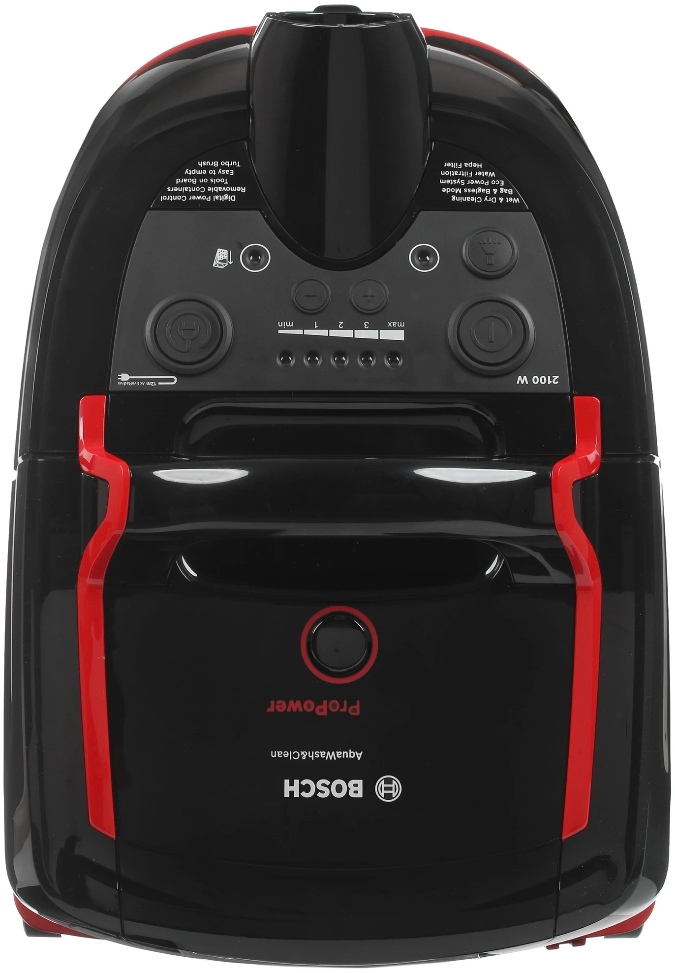 Пылесос Bosch Serie 4 BWD421POW 2100Вт черный/красный — миниатюра 5