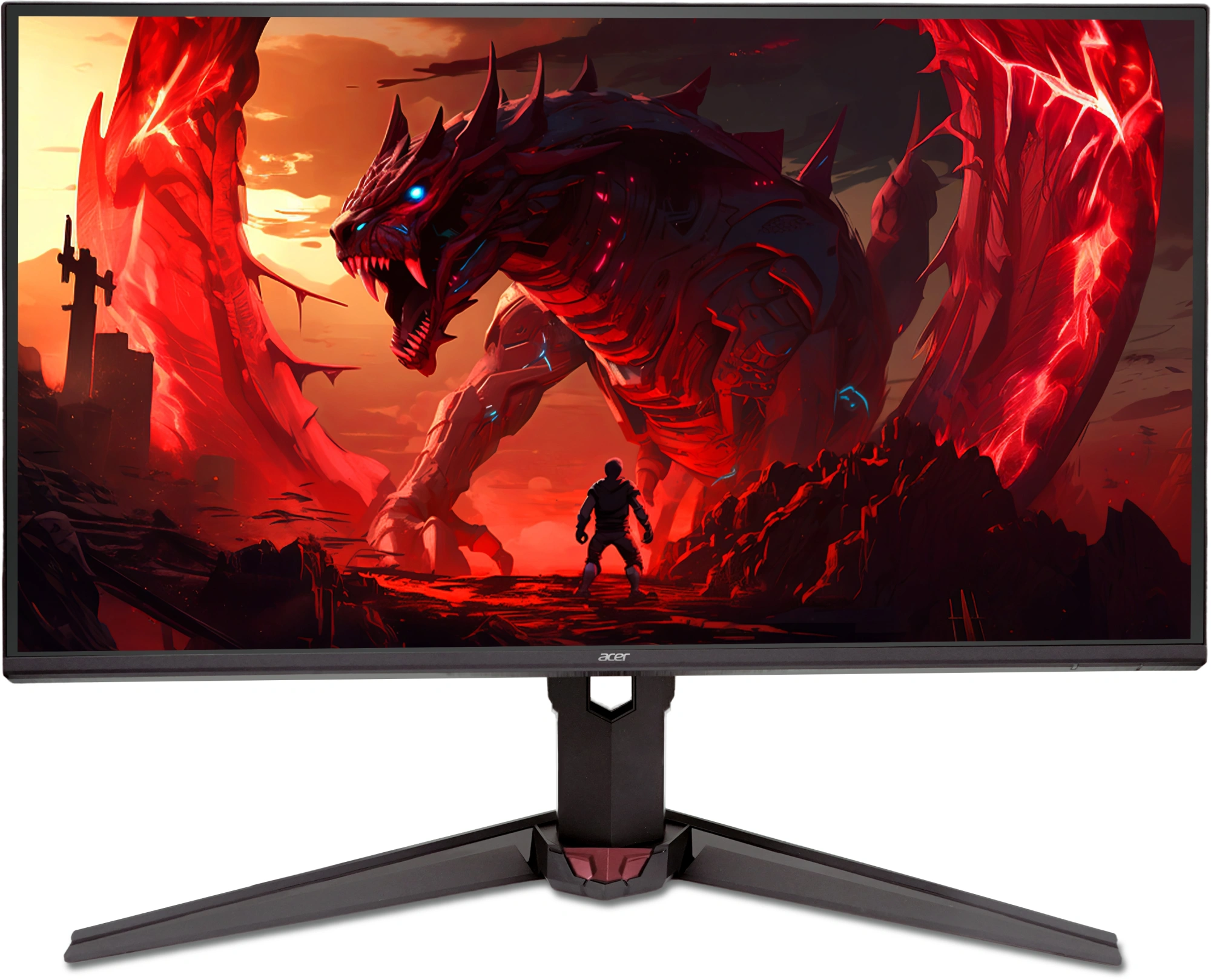 Монитор Acer 27" Nitro XV270UF3bmiiprx черный IPS LED 16:9 HDMI M/M 3D матовая HAS Piv 250cd 178гр/178гр 2560x1440 320Hz FreeSync Premium DP 2K 5.82кг — миниатюра 2
