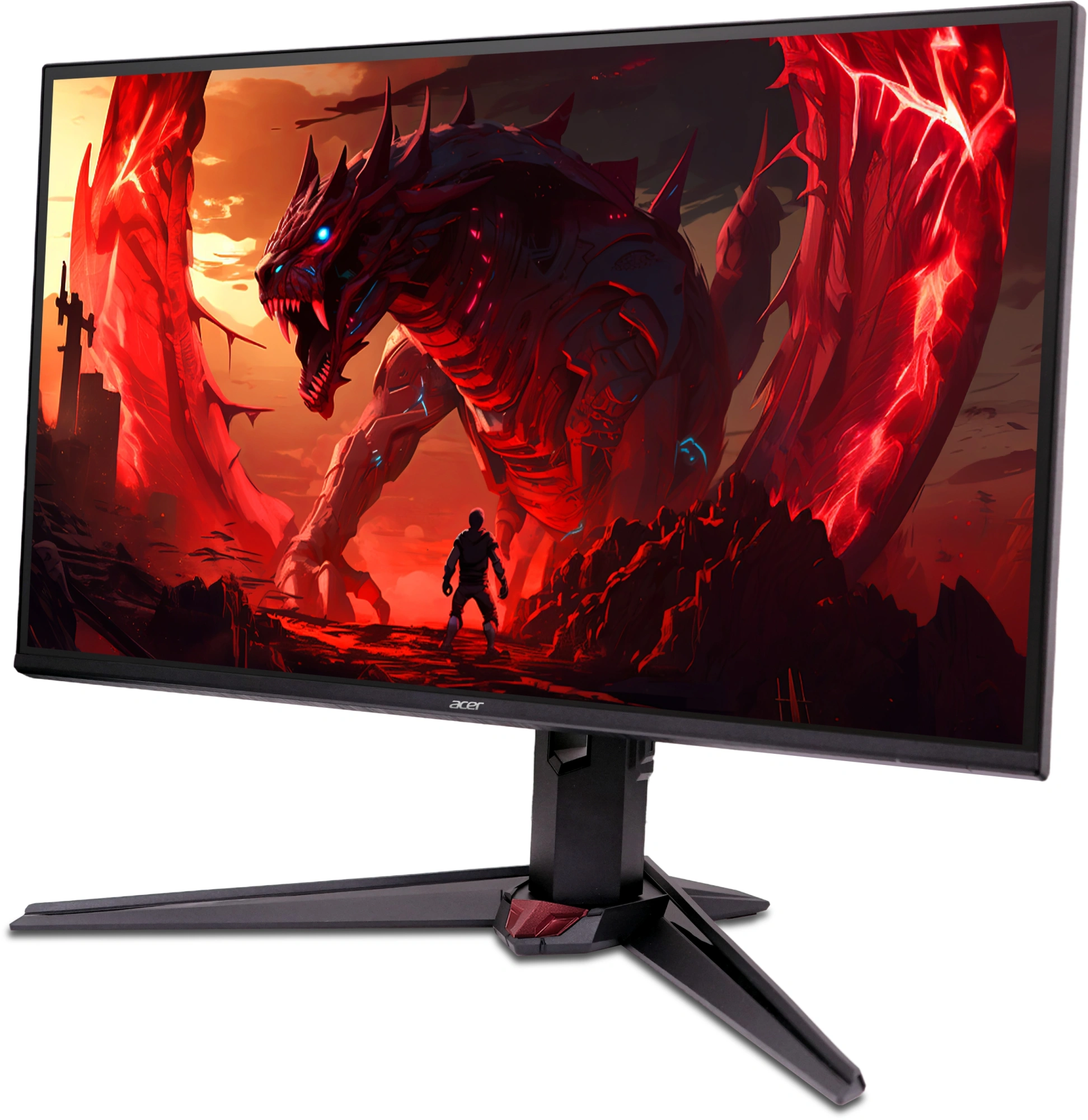 Монитор Acer 27" Nitro XV270UF3bmiiprx черный IPS LED 16:9 HDMI M/M 3D матовая HAS Piv 250cd 178гр/178гр 2560x1440 320Hz FreeSync Premium DP 2K 5.82кг — миниатюра 4