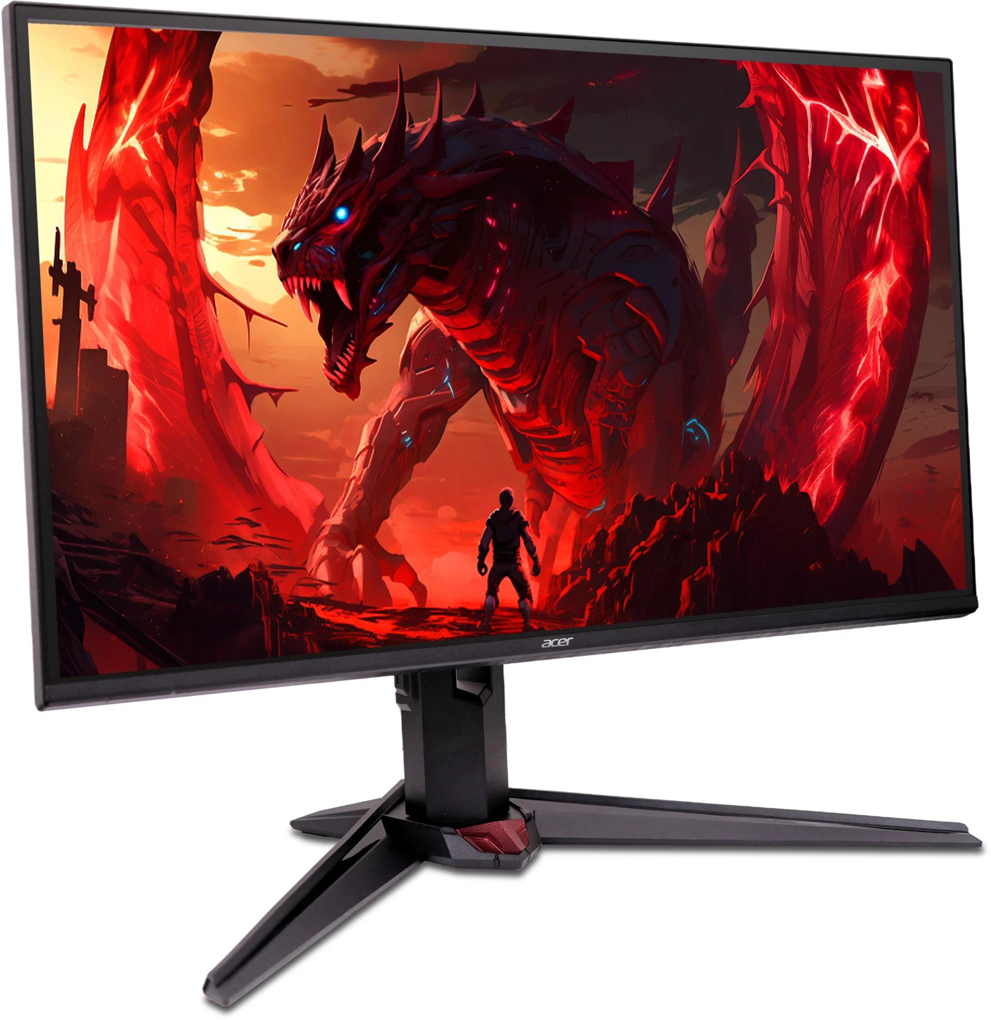 Монитор Acer 27" Nitro XV270UF3bmiiprx черный IPS LED 16:9 HDMI M/M 3D матовая HAS Piv 250cd 178гр/178гр 2560x1440 320Hz FreeSync Premium DP 2K 5.82кг — миниатюра 6